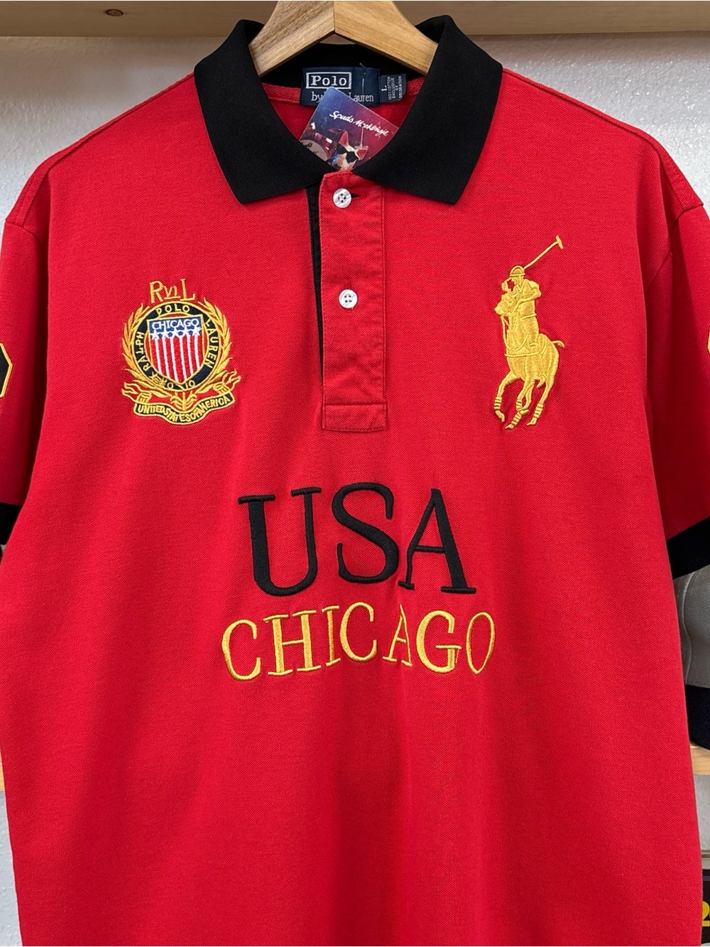Vintage Ralph Lauren Chicago Polo Rugby